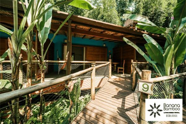 Banana Bamboo Ecolodge Ubatumirim Экстерьер фото